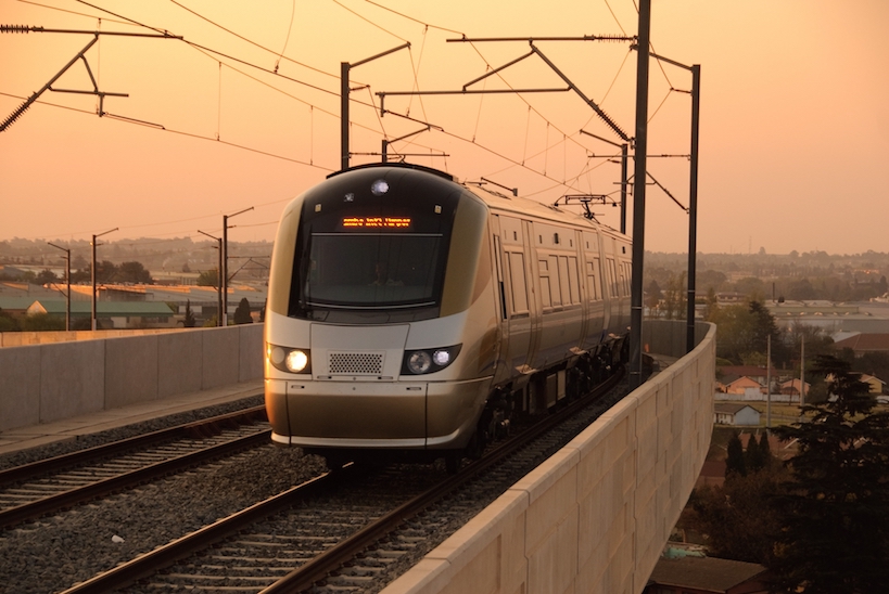 Gautrain - train Rhodesfield
