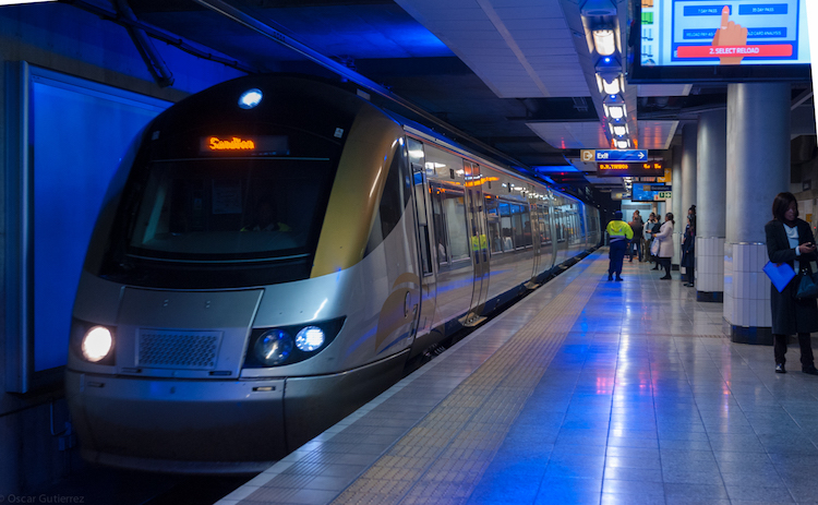 Gautrain Sandton Station - internal